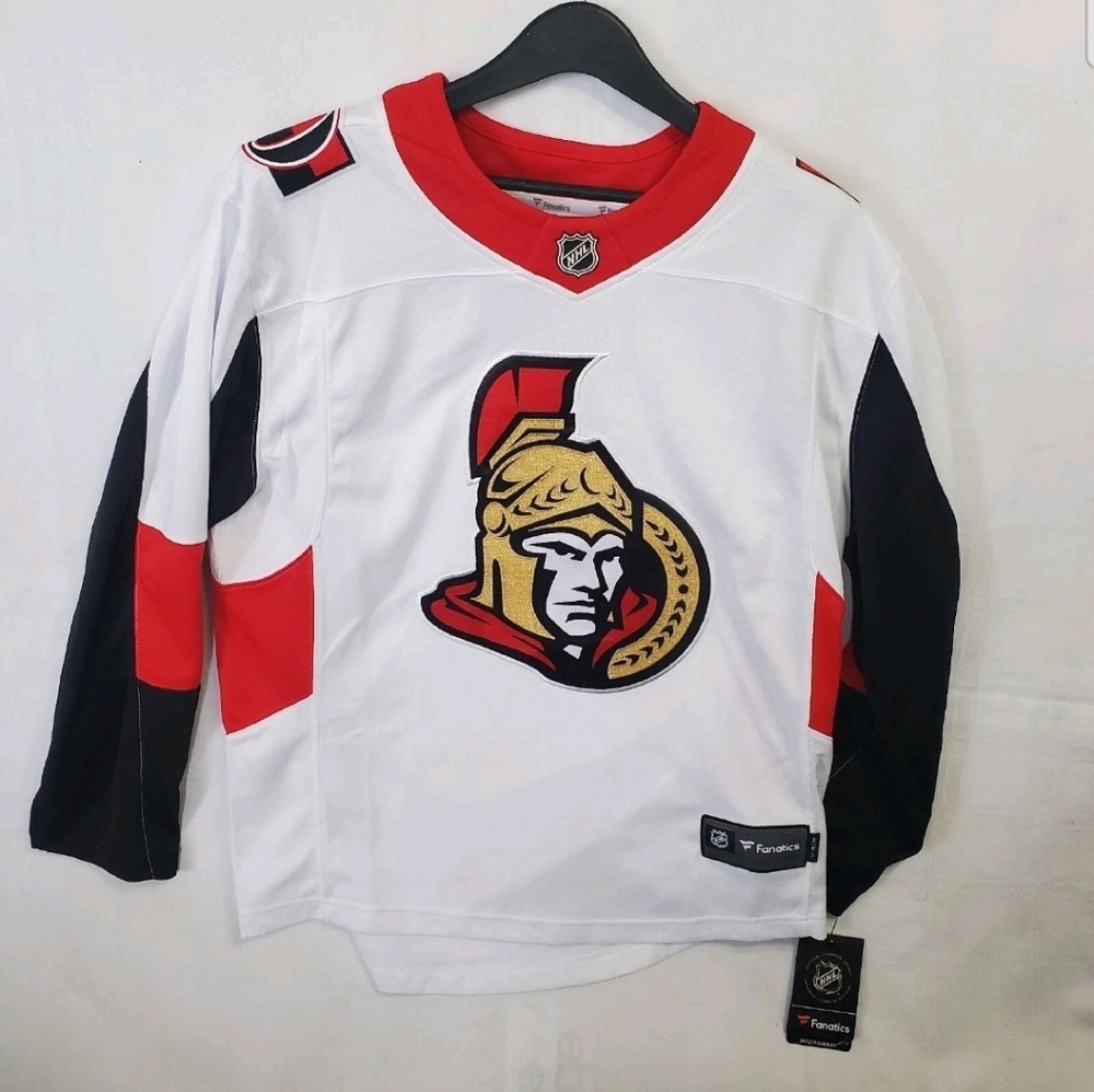 Fanatics Ottawa Senators NHL Hockey Jersey Mens Medium Breakaway Away Team